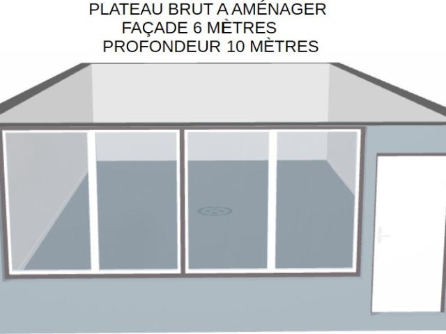 NANCY FAC DE LETTRE / PLATEAU 60M2 A AMENAGER