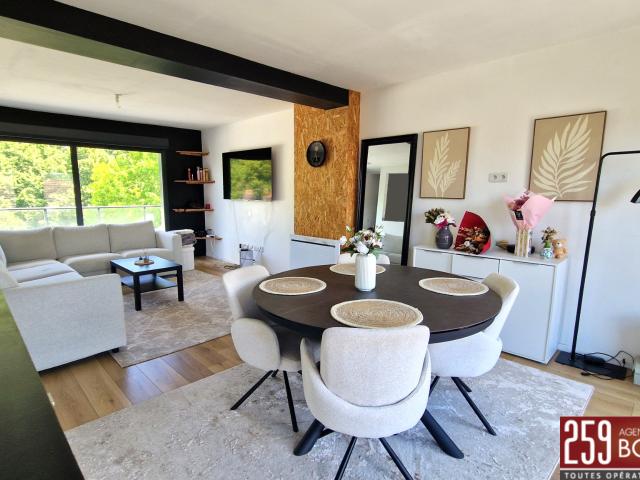 NANCY MEURTHE CANAL / DUPLEX AVEC BALCON