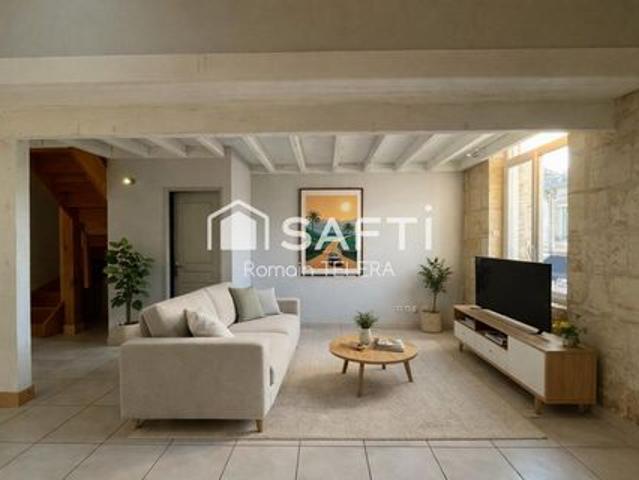 Sacré Cœur / Nansouty: en T3 duplex de 63 m², avec une place de parking