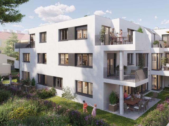 Nachhaltig & exklusiv: Großzügige 2 Zimmer Gartenwohnung in ruhiger Umgebung! Ihr modernes Refugium mit Top Anbindung!