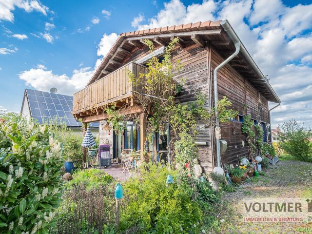 NACHHALTIG Einfamilienhaus in ökologischer Bauweise mit Garten und Sauna im Altseiterstal!