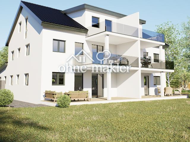 Nachhaltig leben: EG Wohnung mit Garten im KfW40 EH QNG Standard!