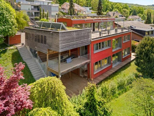 Nachhaltige Villa in Holzbauweise an bester Aussichtslage