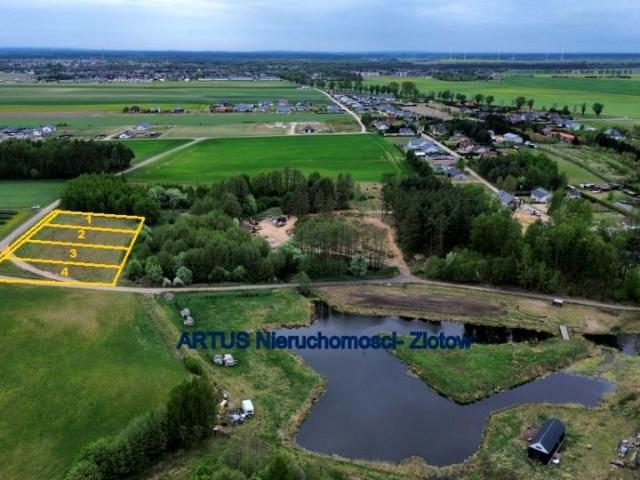 Nad Stawem 1 318 m², Dzierzążenko