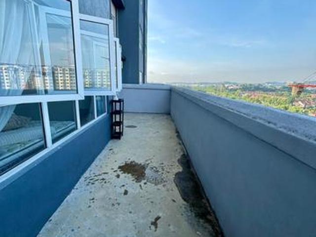 Nadayu 801 Apartment Big Balcony Extra Outdoor Store Subang Bestari