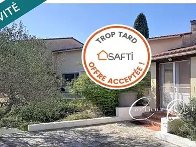 Nages et Solorgues 30114 Achat / Vente maison 5 pièces t5 terrasse parking