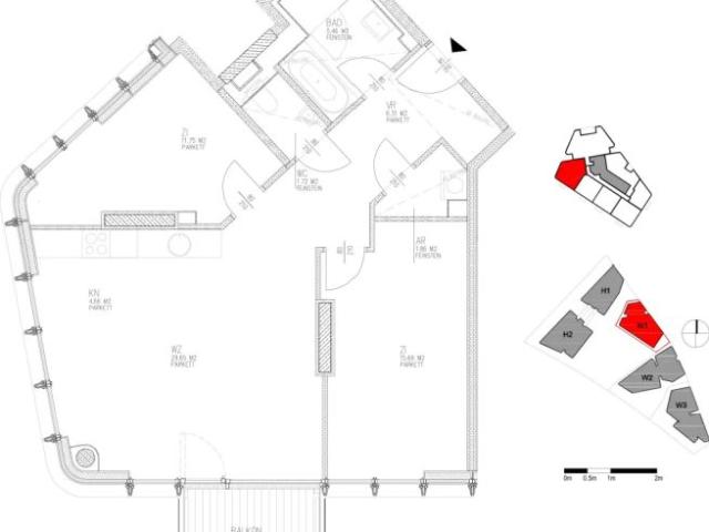 Nahe HBF! Lichtdurchflutete 3 Zimmer Balkonwohnung zu vermieten!