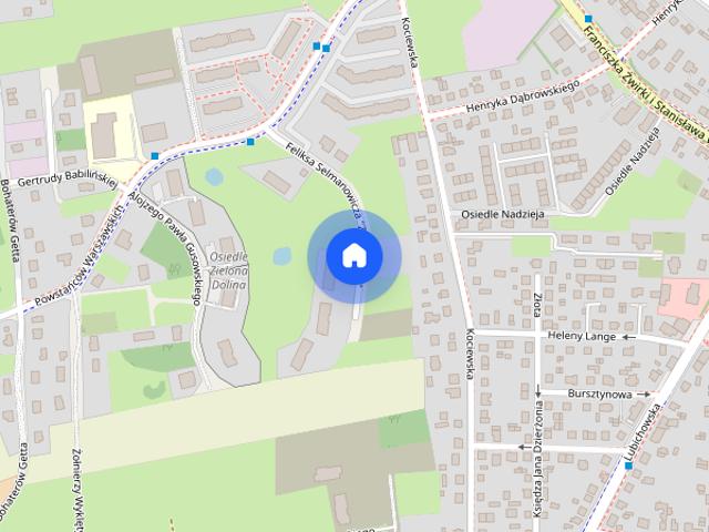 Najem 2 pokoje 44,88 m2 2 piętro balkon winda
