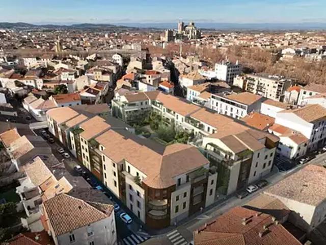 Narbonne 11100 Achat / Vente appartement 2 pièces t2 terrasse