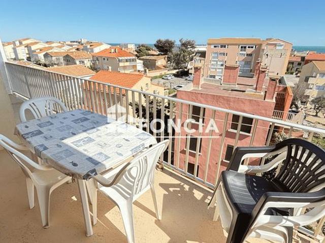 Narbonne plage – appartement t3 lumineux avec vue mer panoramique