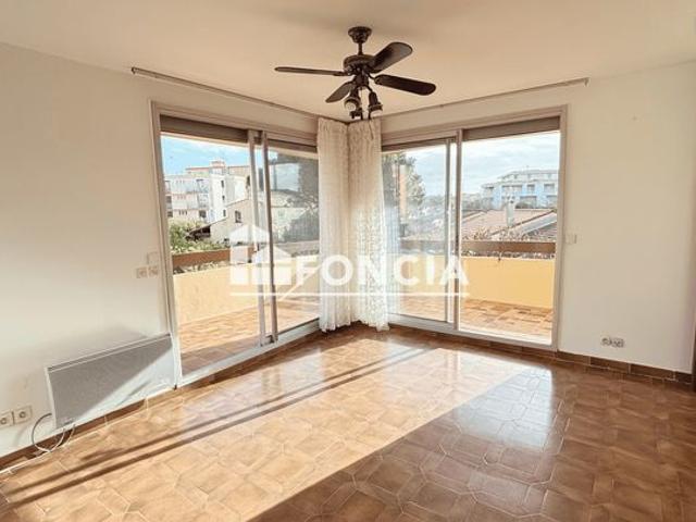 NARBONNE PLAGE, découvrez cet appartement 3 pièces lumineux exposé Sud Ouest avec grande terrasse