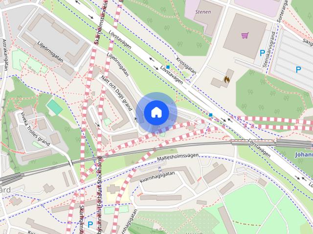 Natt Och Dags Gränd 1, Hässelby Gård