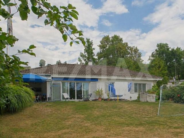 Naturverbunden Wohnen an der Aare: 4.5 Zimmer Einfamilienhaus mit grosszügigem Garten