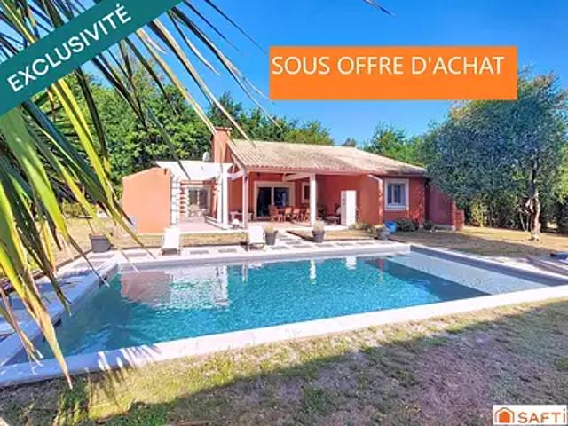Naujac sur Mer 33990 Achat / Vente maison 5 pièces t5 piscine terrasse