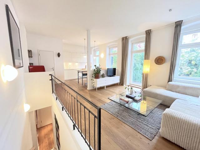 Naunyn Maisonette | provisionsfrei · 2 Balkone · Design · Ruhe