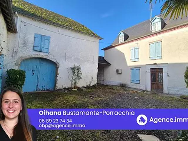 Navarrenx 64190 Achat / Vente maison 8 pièces t8 parking