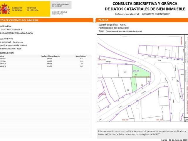 NAVE A LA VENTA EN JADRAQUE