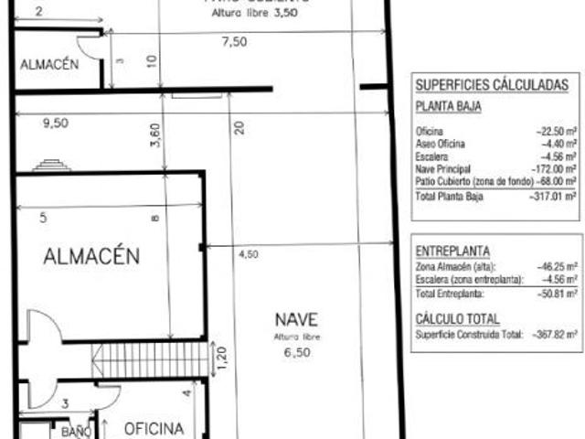 Nave de 308 m2 CONSTRUIDOS en Polígono Industrial, ARGANDA