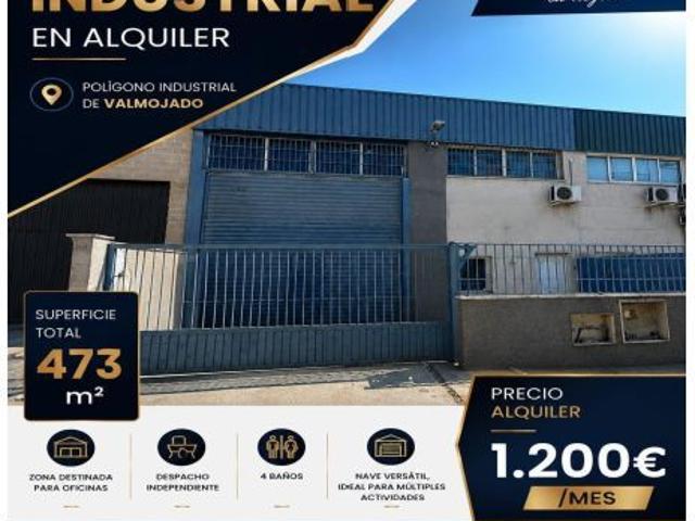 NAVE INDUSTRIAL EN ALQUILER – POLÍGONO INDUSTRIAL DE VALMOJADO