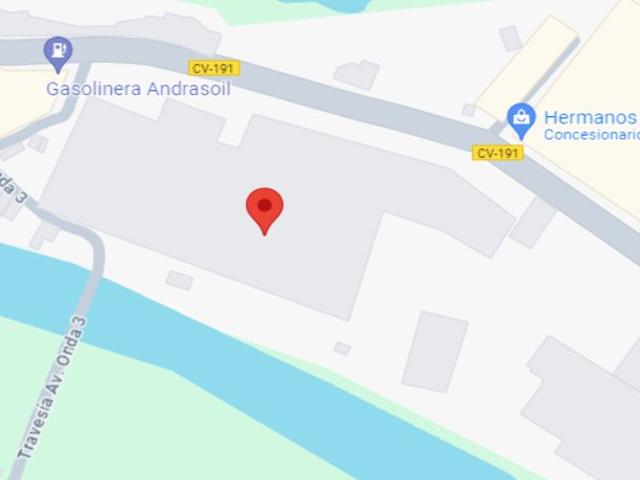 Nave Industrial en venta con 288 m2, en Ribesalbes