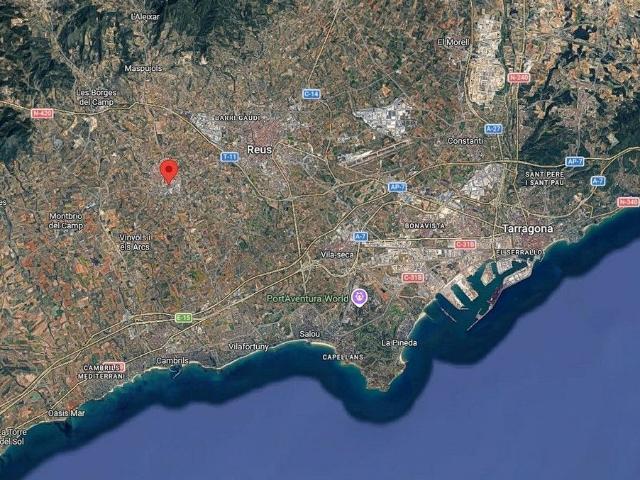 Nave industrial en venta en carretera Riudomscambrils, Riudoms, de 2.459 m² por 288.850