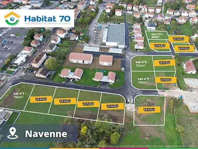Navenne 70000 Achat / Vente terrain