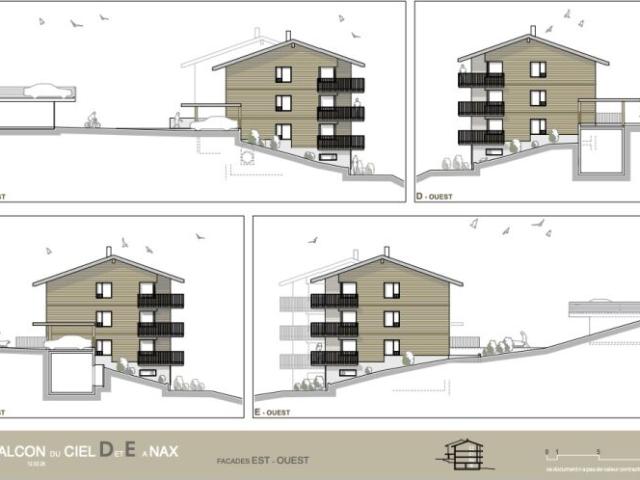 Nax 4,5 pièces Balcon du Ciel E11