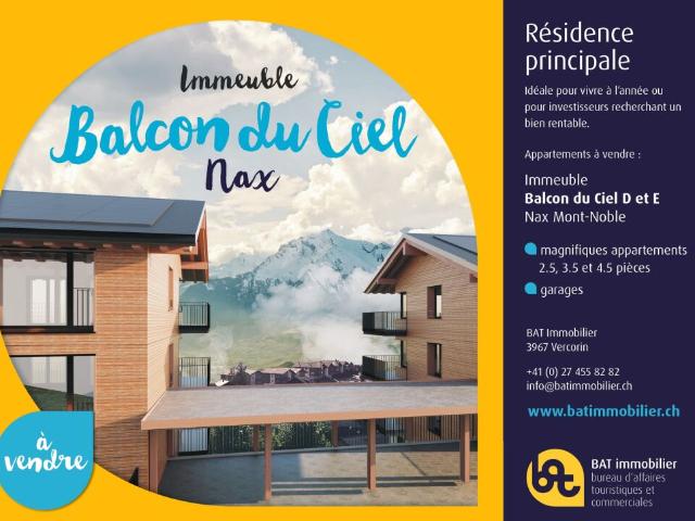 NAX studio en attique Balcon du Ciel E32
