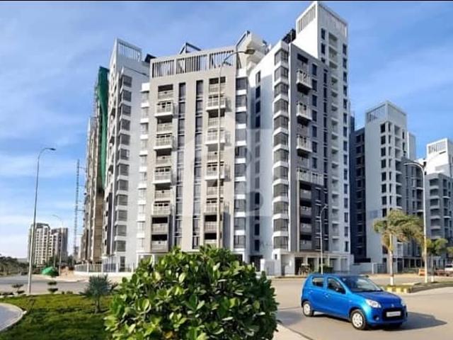 Naya Nazimabad Globe Residency FL 08 | Luxury 3 Bed DD Apartment For Sale Fl 08 10th Floor Main Boulevard West Open Corner Park Face For Sale