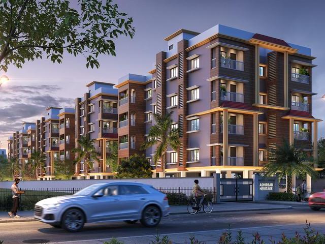 Ashirbad Heritage,Nayabad 3 BHK Apartment For Sale Kolkata