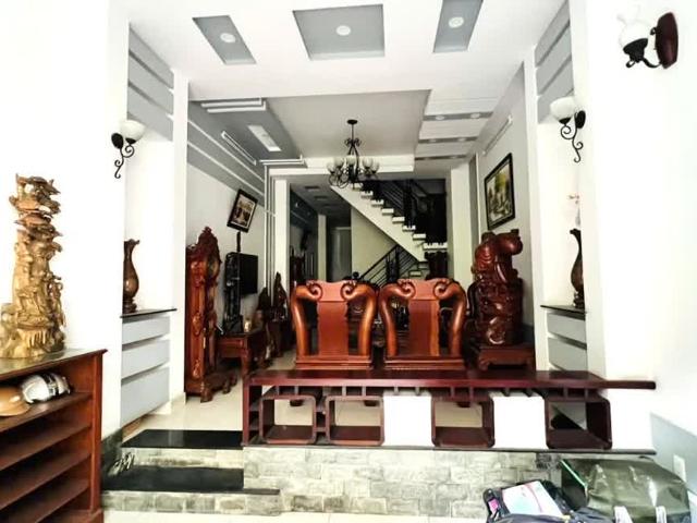 Ngộp bank– 60m² 4 tầng/4pn hẻm xe hơi thông p. 8 Gò Vấp! Nhỉnh 6xTỷ TL!