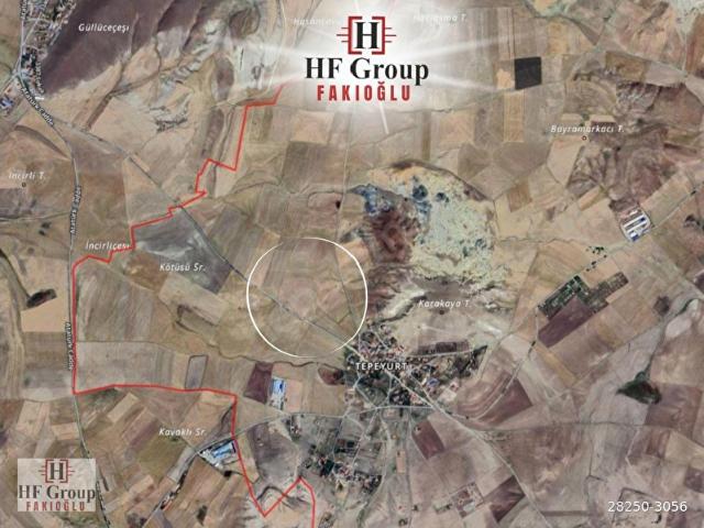 'ndan GERMEYİK TEPEYURT 14.932,46m2 HİSSE