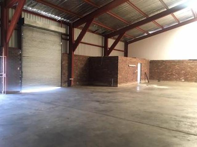 neat, spacious industry area storage.