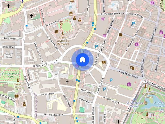 Neat 1 bedroom apartment near St Stephen's Green