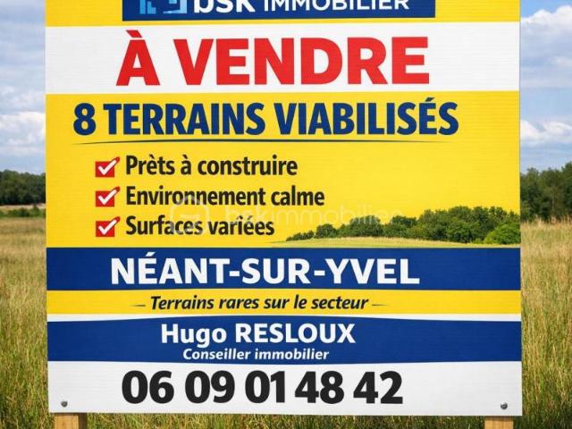 Néant sur Yvel Vente Terrain 56
