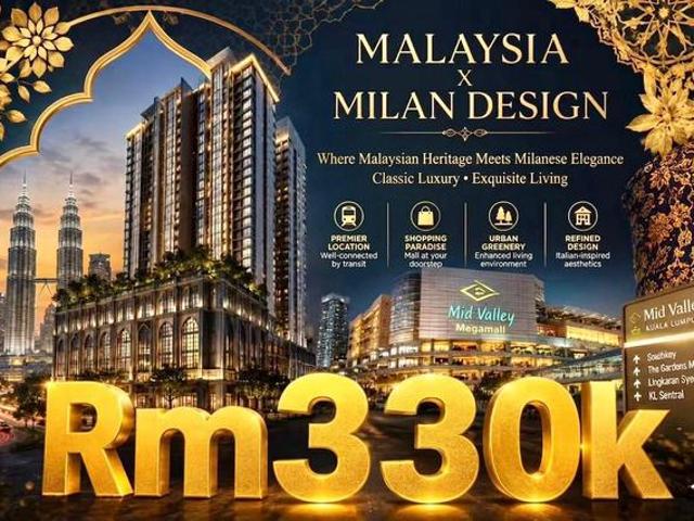 Near Megamall KL 1 st Home Invest Next to MRT LRT Airbnb KLCC