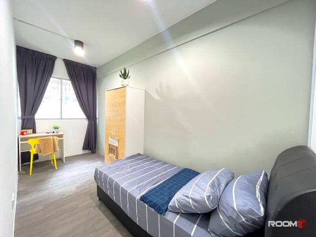 Near Monorel KL Single Zero Deposit Room Near Cheap Food Street