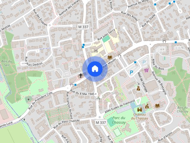 Near Nantes for pro and flatshare