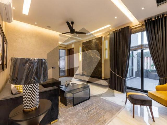 Near Commercial Market Full Furnished 10 Marla Modern House For Rent DHA Phase 4