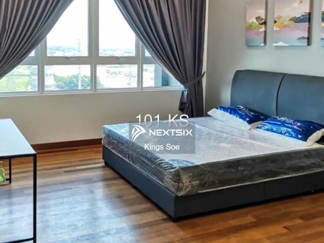 Near Likas Square condo
