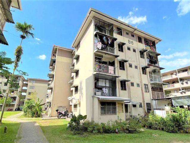 Near LRT Tenanted Flat Wangsa Maju Seksyen 4