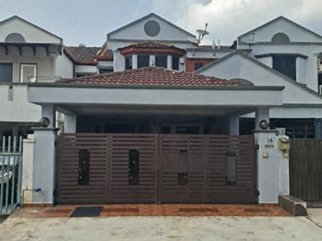 Near LRT Full Renovated 2 Storey House For Sale Taman Bunga Melor
