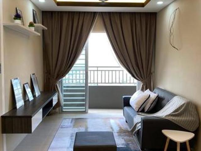 NEAR LRT FURNISHED PARTIALLY unit at Residensi Wangsamaju
