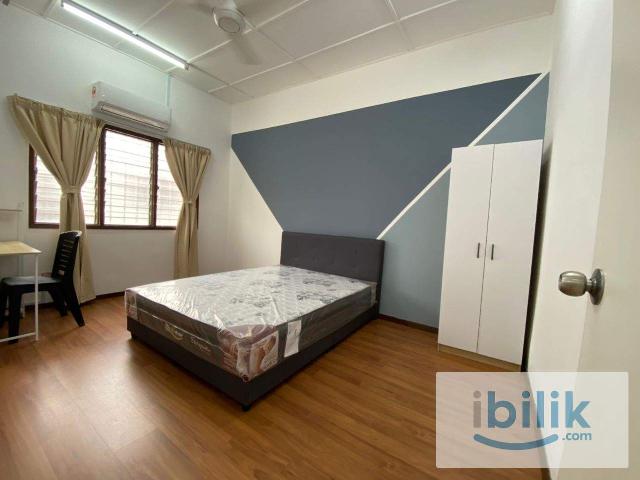 NEAR LRT! PUCHONG PRIMA LANDED HOUSE FULLY FURNISHED ROOM