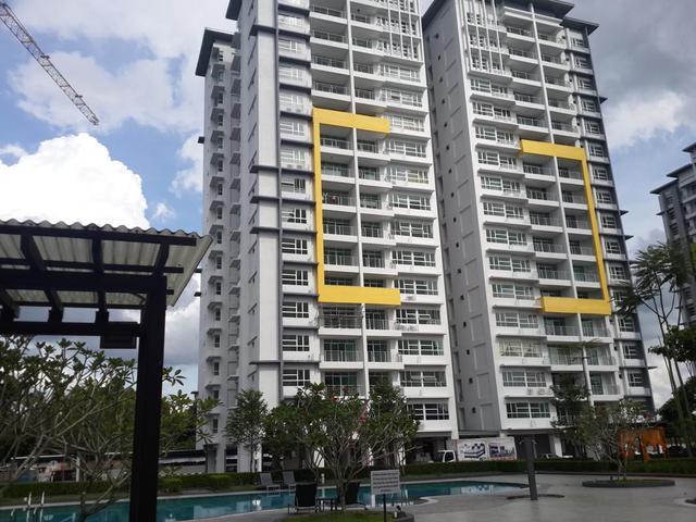 Skyvilla Condominium at Kuching Sarawak for Rent