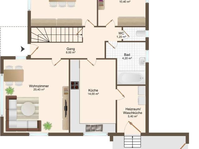 Nebenkosten, for rent at Nähermemmingen, Nördlingen / Nähermemmingen 86720