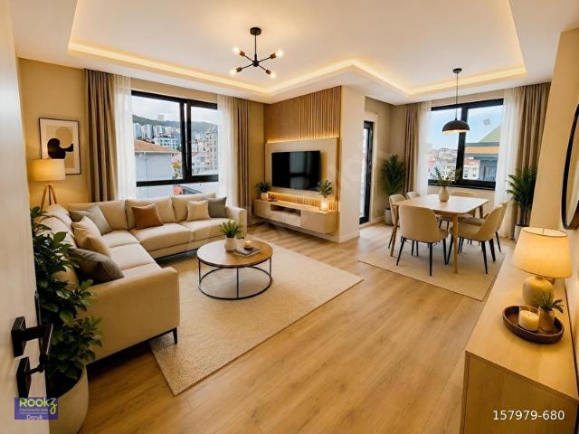 NECİPFAZILDA MERKEZİ AİLE YAŞAMINA UYGUN SIFIR 3+1 KİRALIK DAİRE
