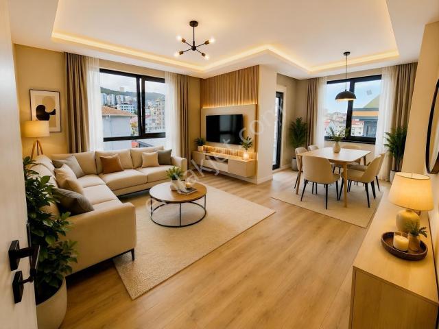 Necipfazılda Merkezi Aile Yaşamına Uygun Sıfır 3+1 Kiralık Daire