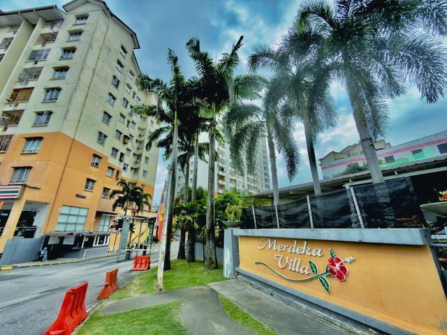 NEGOTIABLE NON BUMI LOT Merdeka Villa Apartment Ampang