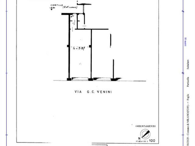 Negozio di 25 mq a Loreto, V.le Monza Milano